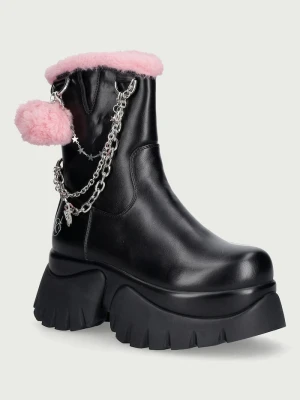 Koi Footwear botki damskie Catalyst Chain Monster Platform Boots czarny