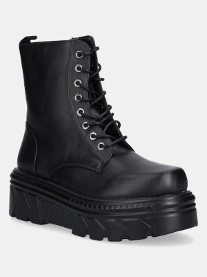 Koi Footwear botki TALWAR CHUNKY damskie kolor czarny na platformie TALWAR CHUNKY