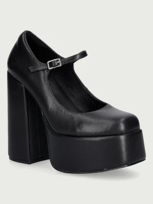 Koi Footwear czółenka Darkbloom Black Platform