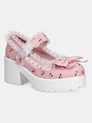 Koi Footwear czółenka kolor różowy na słupku ND68C