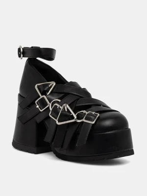 Koi Footwear czółenka na słupku Avalon Strappy Heeled Shoes