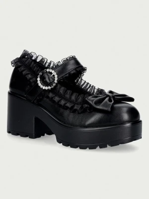 Koi Footwear czółenka Tira Ruffle Mary Janes czarny