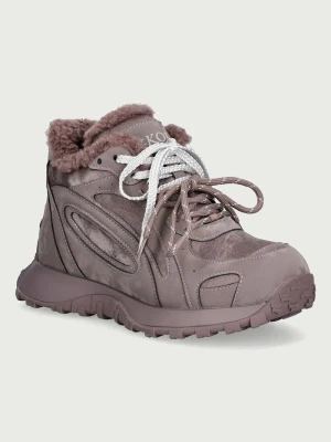 Koi Footwear Fluffy Platform Trainers sneakersy damskie fioletowy