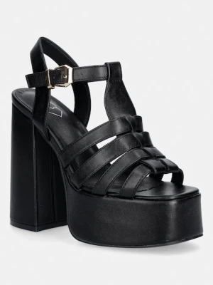 Koi Footwear sandały na słupku DBP55 czarny