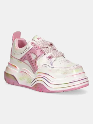 Koi Footwear sneakersy Kaleidoscopic Platform damskie kolor różowy MT01