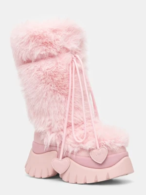 Koi Footwear śniegowce kolor różowy Kawaii Sasquatch