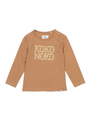 Koko Noko Koszulka w kolorze jasnobrązowym rozmiar: 74