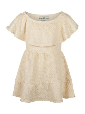 Koko Noko Sukienka w kolorze beżowym rozmiar: 104
