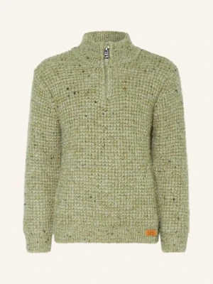 Koko Noko Sweter Typu Troyer gruen