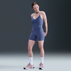 Kolarki damski Nike One 13 cm - Niebieski