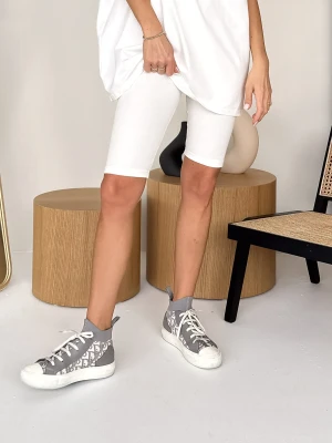 Kolarki Stripped Leggins Cream ClothStore