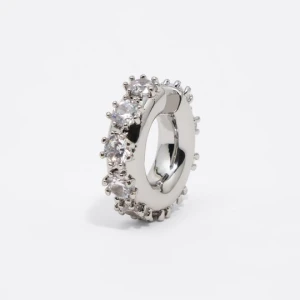 Kolczyk earcuff kryształkami srebrny BIMBA Y LOLA
