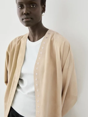 Kolczyk O Nieregularnym Kształcie - Srebrny - Massimo Dutti - Female