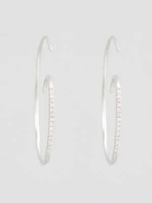 Kolczyki ATELIER DU DIAMANT srebrny