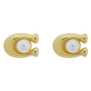 Kolczyki Coach 37341922 Złoty