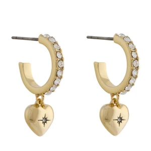 Kolczyki Coach 37448322 Złoty