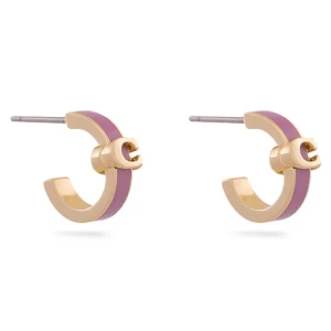 Kolczyki Coach 37560726 Różowy