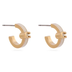 Kolczyki Coach 37560726 Złoty