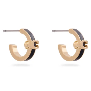 Kolczyki Coach 37560726 Złoty