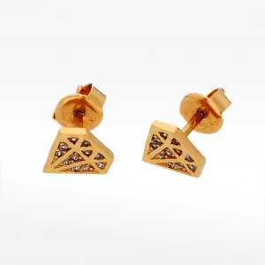 Kolczyki diamenty z cyrkoniami na sztyft Filipowicz