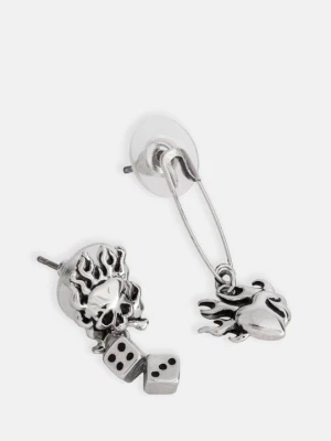 Kolczyki Ed Hardy srebrny