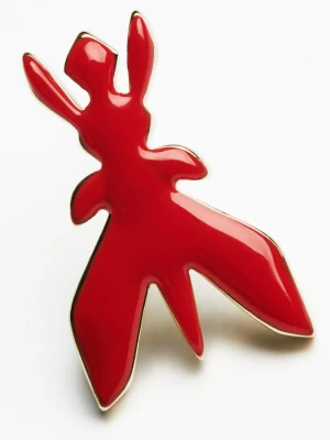 Kolczyki Fly z mosiądzu PATRIZIA PEPE