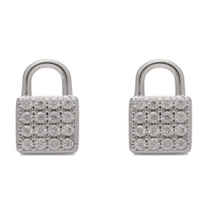 Kolczyki Fossil JFS00626040 Srebrny