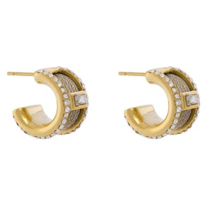 Kolczyki Guess JUBE05 391JW Złoty