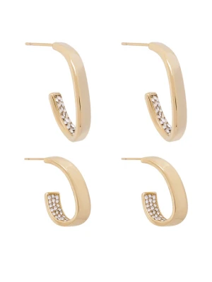 Kolczyki Guess JUBE06 434JW Złoty