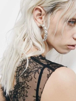 Kolczyki koła Diamond Cut PATRIZIA PEPE