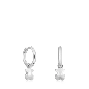 Kolczyki Kreolki Ze Srebra Icon Metal - Tous Rozmiar