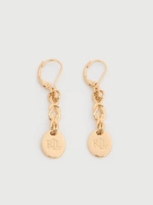 Kolczyki Lauren Ralph Lauren w kolorze złota