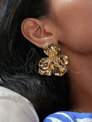 Kolczyki Marlene - duże kolczyki w kształcie kwiatów Bohm Paris