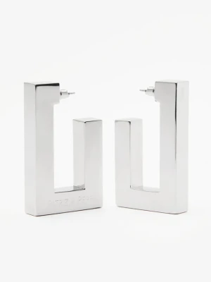 Kolczyki Metal Square PATRIZIA PEPE