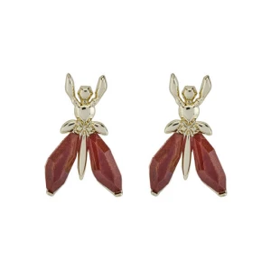 Kolczyki Patrizia Pepe CJ9340 M006 M536 Bordowy