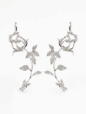 Kolczyki Rose Fly z kryształkami PATRIZIA PEPE