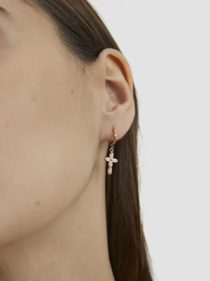 Kolczyki różowe złoto - TAMARIS