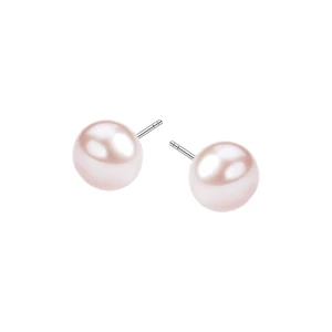Kolczyki srebrne z perłami - Pearls Pearls - Biżuteria YES