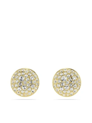 Kolczyki Swarovski złoty