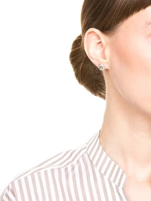 Kolczyki sztyfty srebrne Joop