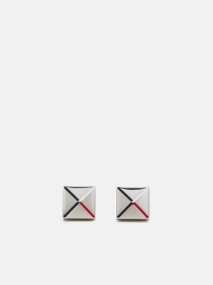 Kolczyki Tommy Hilfiger srebrny