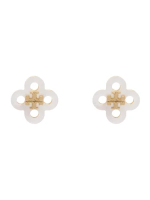 Kolczyki Tory Burch Clover Stud Earring 184411 Złoty