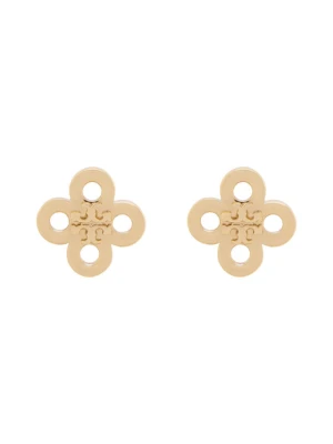 Kolczyki Tory Burch Forget Me Not Clover Stud 184409 Złoty