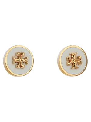 Kolczyki Tory Burch Kira 90547 Biały