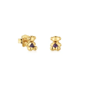 Kolczyki TOUS Bold Bear 1004024500 Złoty