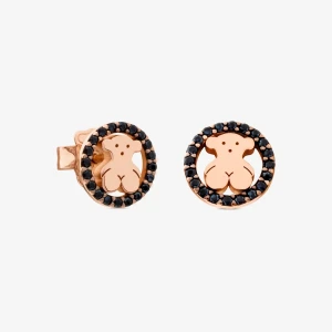 Kolczyki Tous Camille Z Różowego Srebra Vermeil Ze Spinelami - Tous Rozmiar