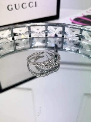 Kolczyki wiszące koła- srebrne  magmac 