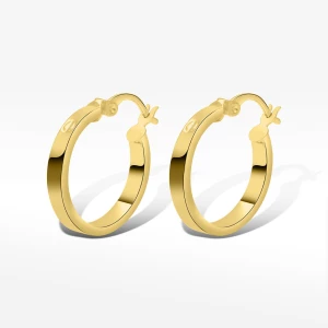 Kolczyki ze złota 1.8cm koła Filipowicz