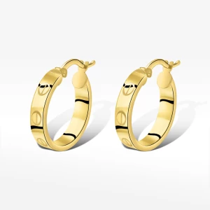 Kolczyki ze złota 1.8cm koła Filipowicz