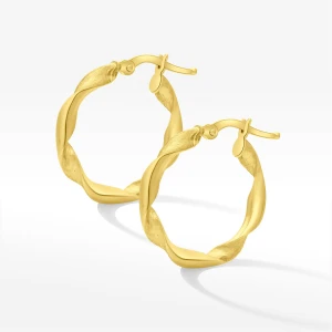 Kolczyki ze złota 2.1cm koła Filipowicz